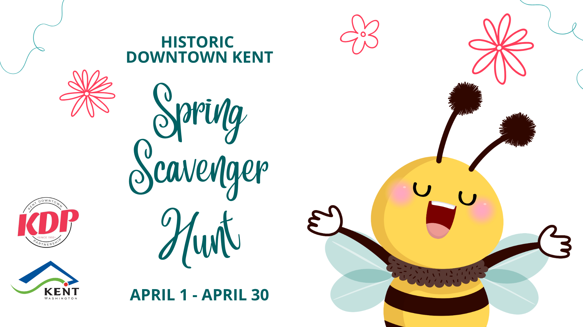 Spring scavenger hunt April 1st through April 30th